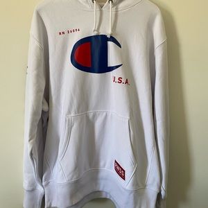 men's champion mcmxix hoodie
